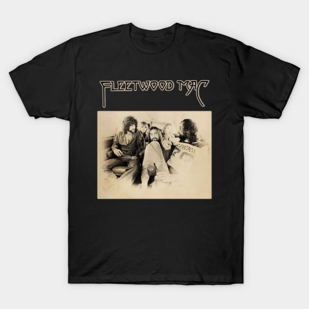 fleetwood mac || retro T-Shirt by ramon parada